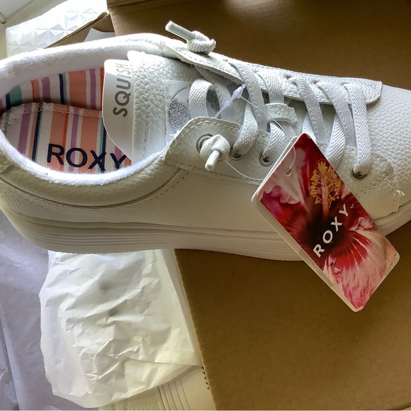 Roxy Sneakers Sneakers Size 7.5 White. Brand New in box. - Picture 2 of 7
